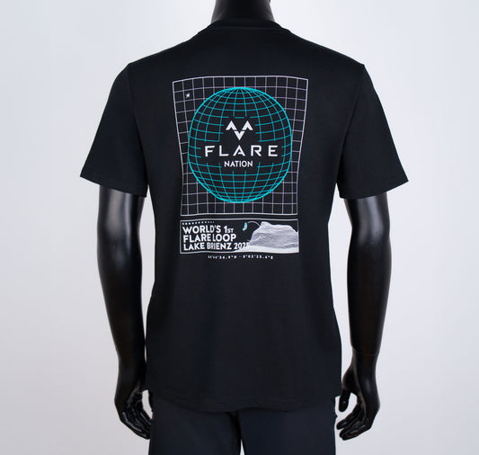 FLARE Loop Black Shirt
