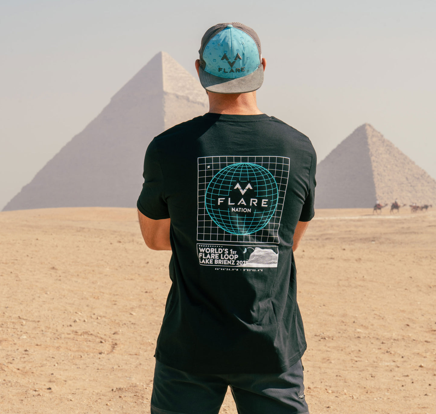 FLARE Loop Black Shirt