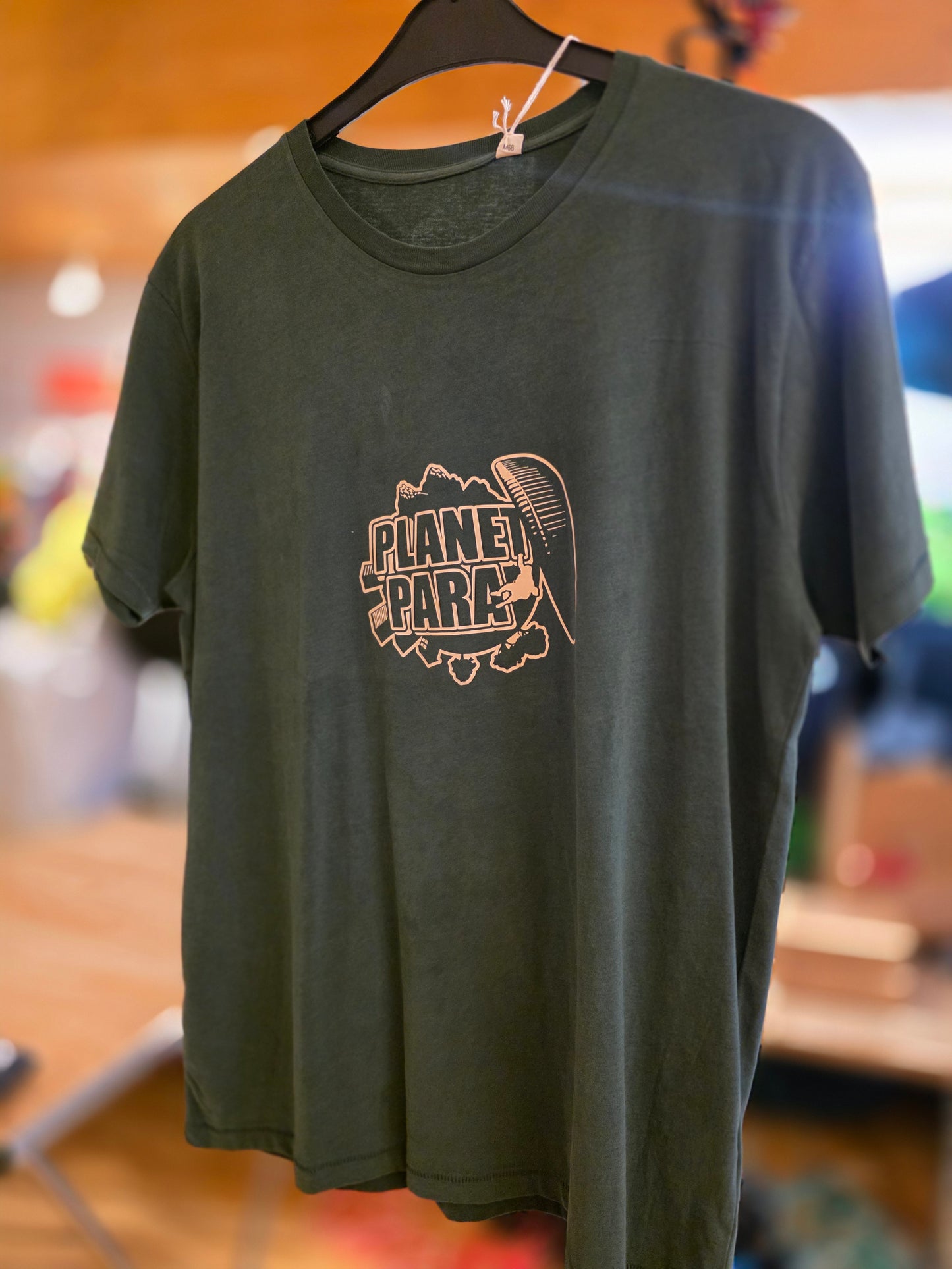 PLANET PARA Logo T-Shirt olive