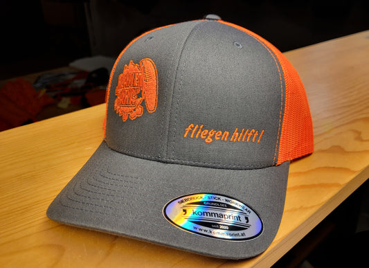 PLANET PARA NEON Base Cap "fliegen hilft" MESH NEON