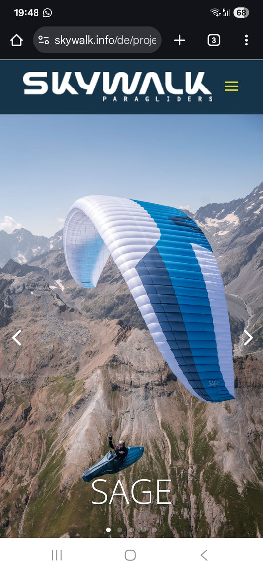 SKYWALK Sage 105 Glacier blue