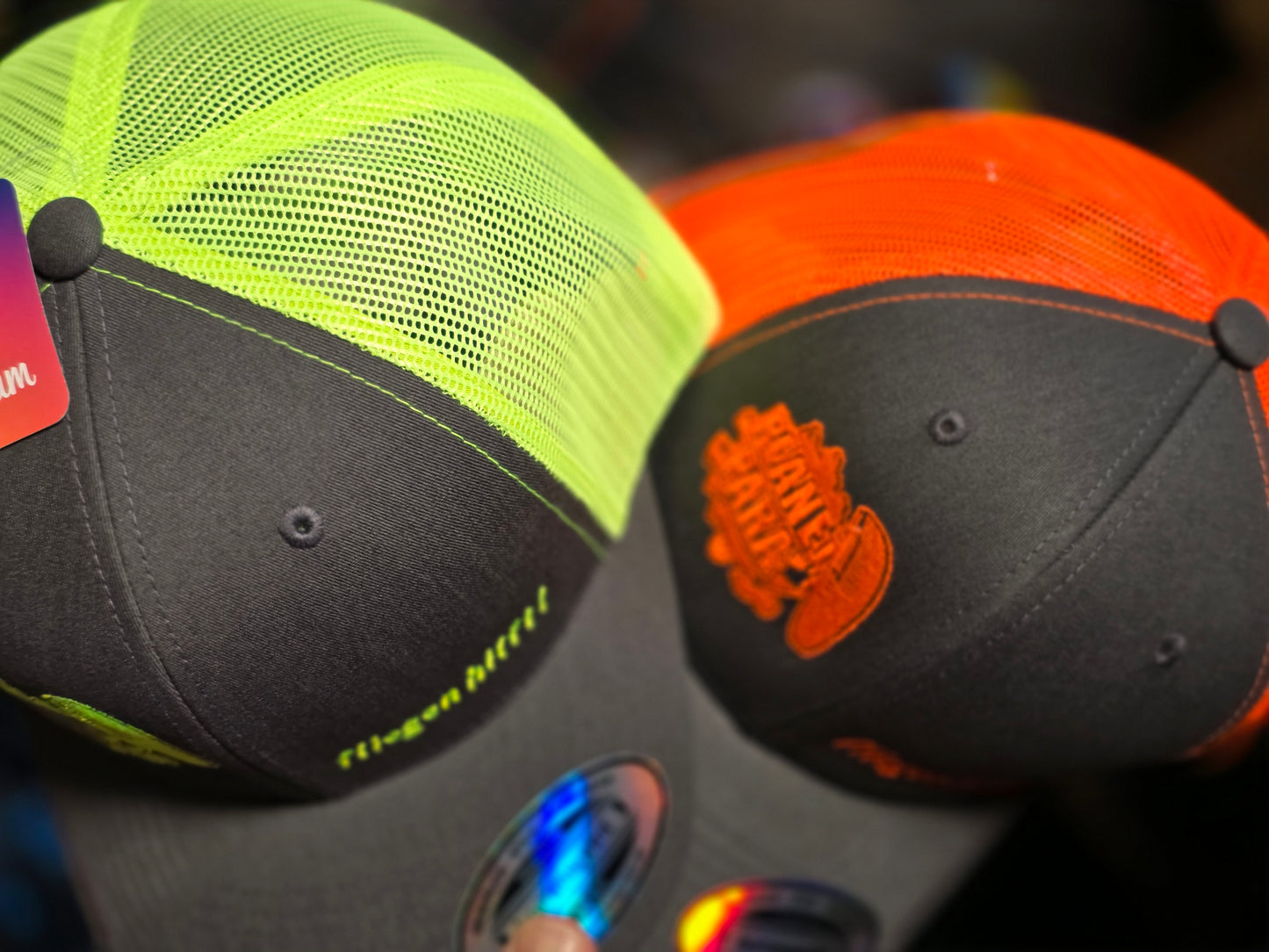 PLANET PARA NEON Base Cap "fliegen hilft" MESH NEON