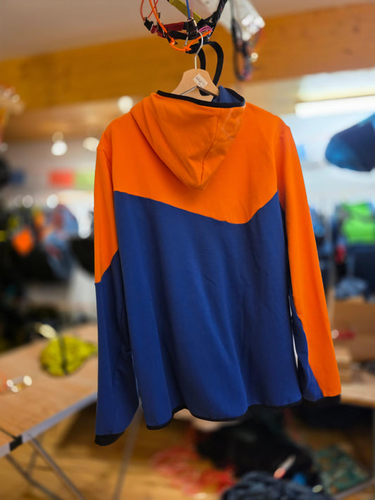 NOVA Zip Hoody Orange Blue